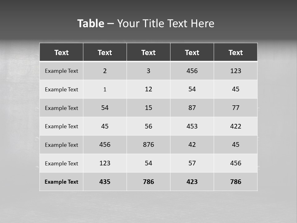 Architecture Empty Room Building PowerPoint Template