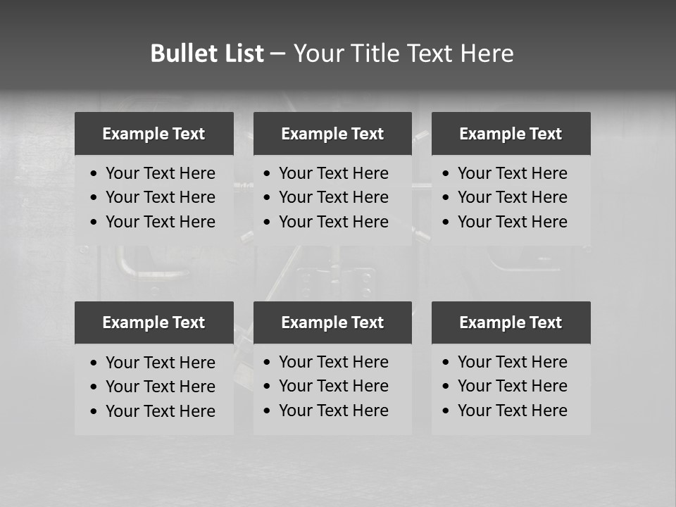 Architecture Empty Room Building PowerPoint Template