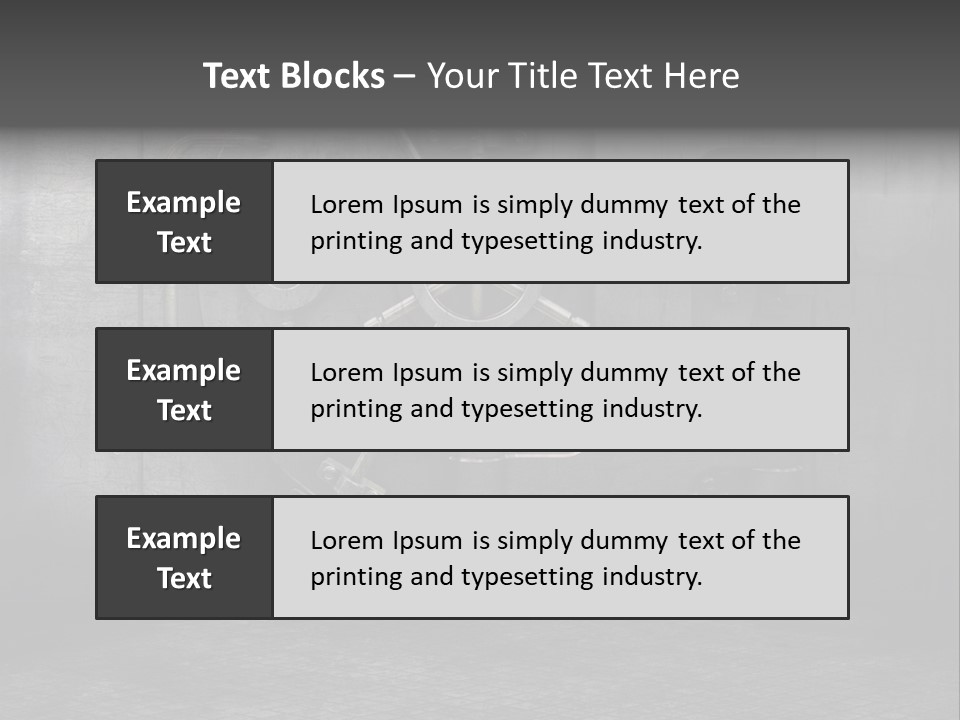 Architecture Empty Room Building PowerPoint Template