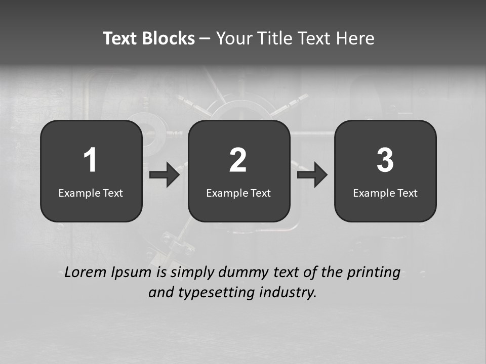Architecture Empty Room Building PowerPoint Template