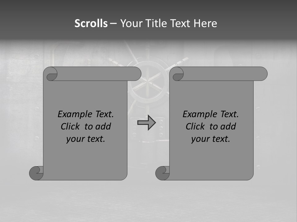 Architecture Empty Room Building PowerPoint Template