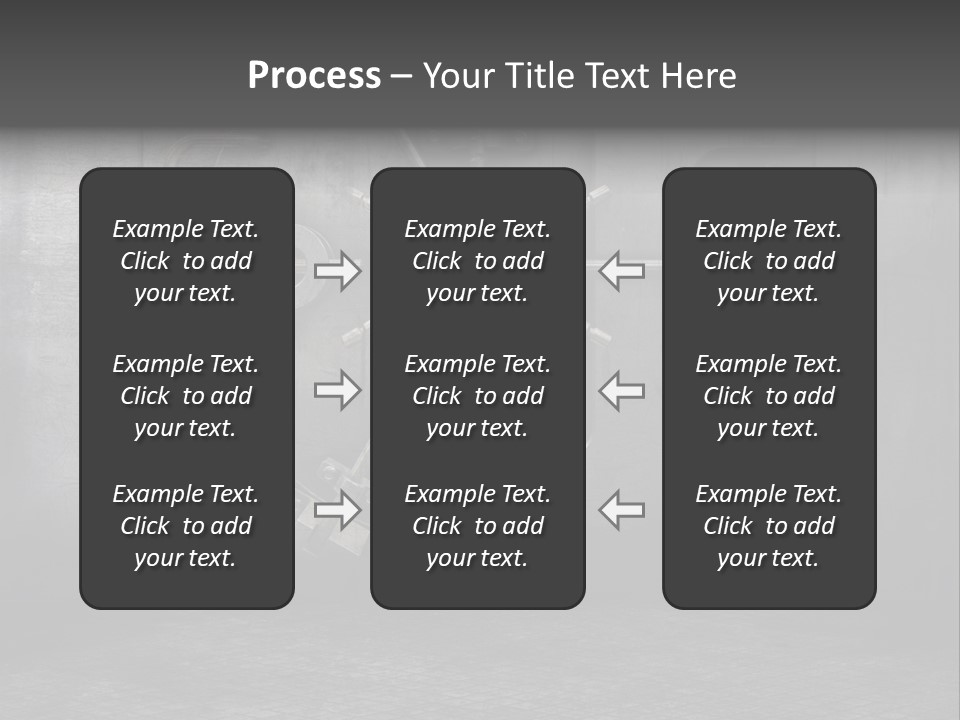 Architecture Empty Room Building PowerPoint Template