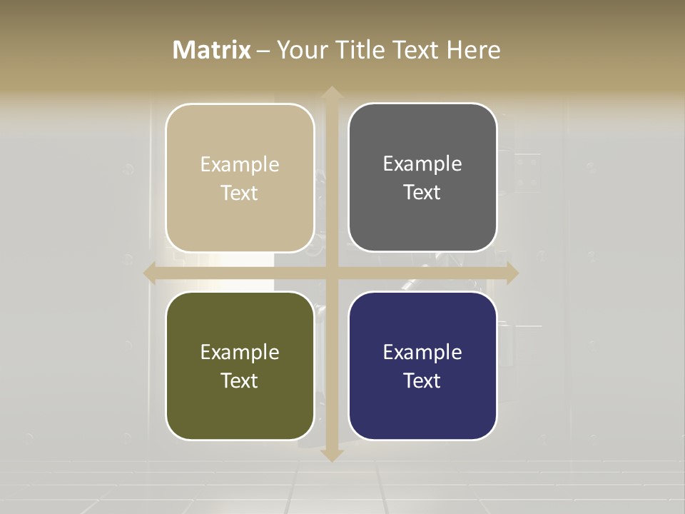 Safety Light Valuables PowerPoint Template
