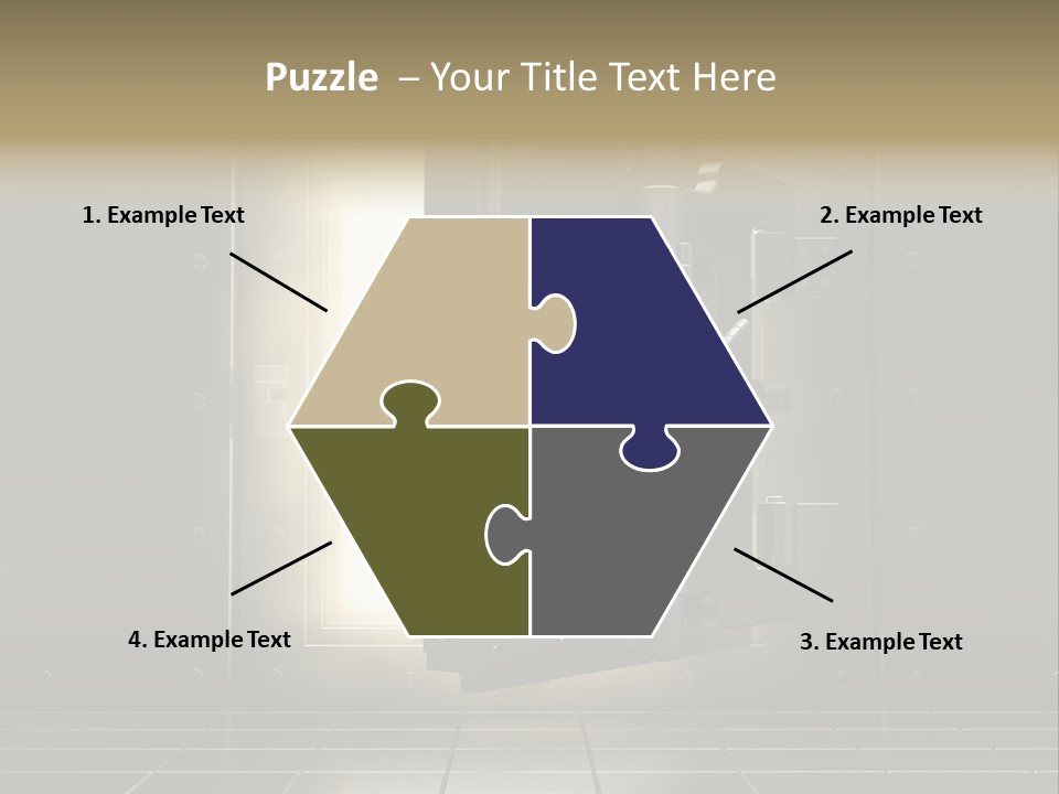 Safety Light Valuables PowerPoint Template