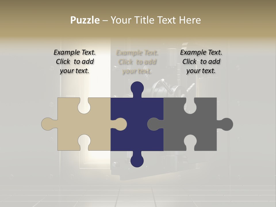 Safety Light Valuables PowerPoint Template