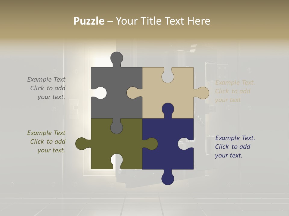 Safety Light Valuables PowerPoint Template