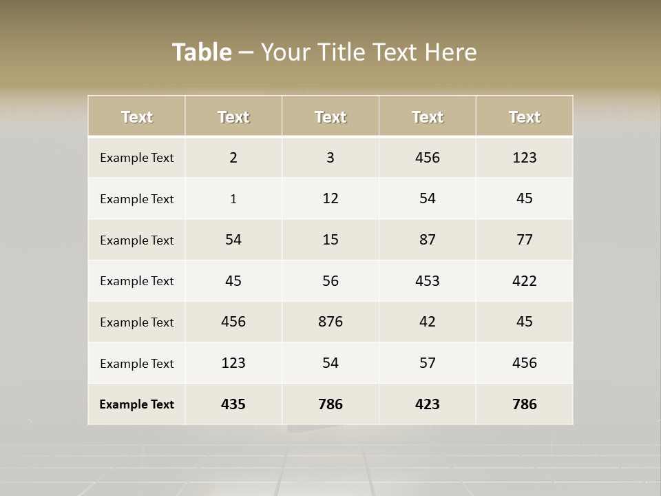 Safety Light Valuables PowerPoint Template
