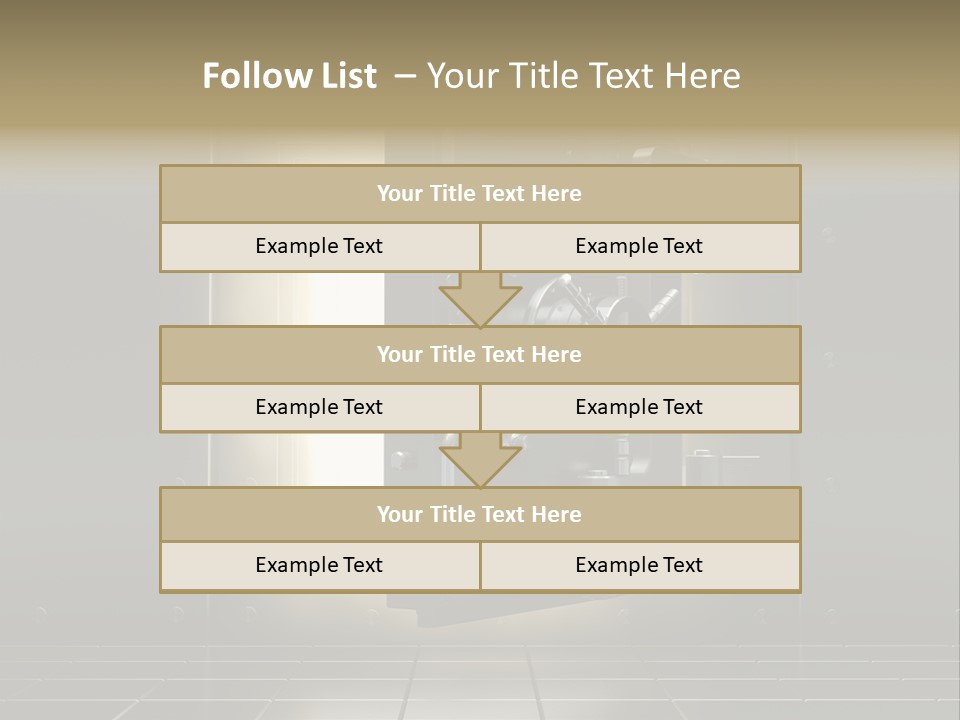 Safety Light Valuables PowerPoint Template
