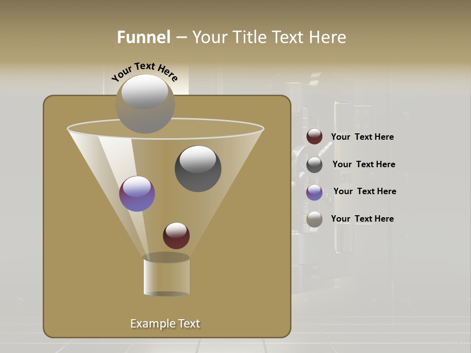 Safety Light Valuables PowerPoint Template