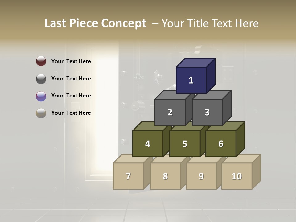 Safety Light Valuables PowerPoint Template