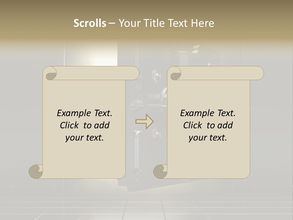 Safety Light Valuables PowerPoint Template