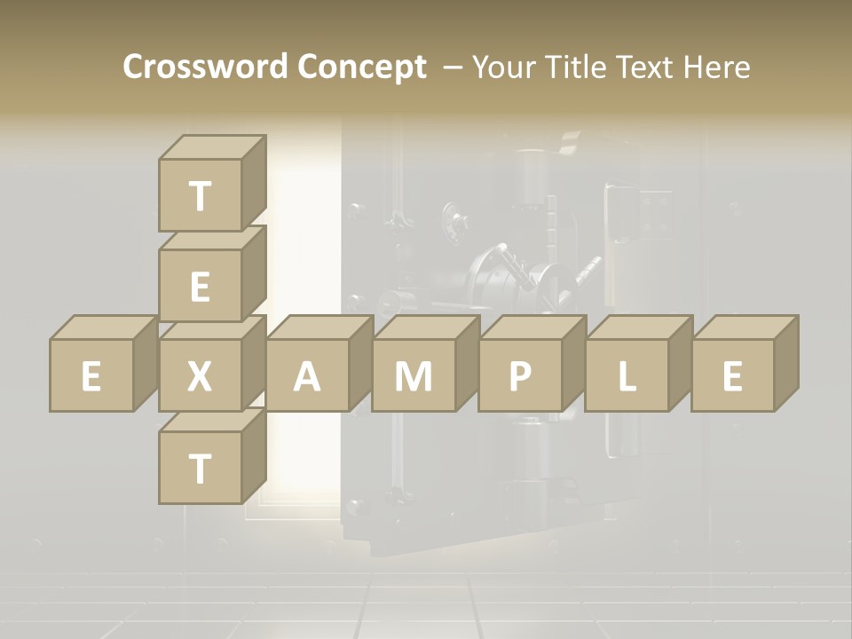 Safety Light Valuables PowerPoint Template
