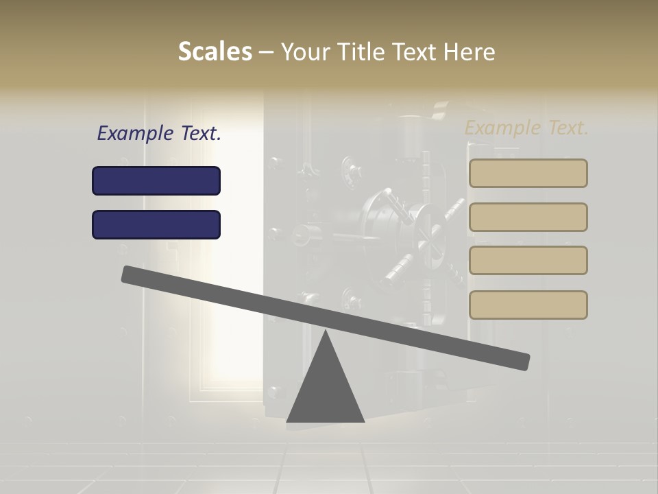 Safety Light Valuables PowerPoint Template