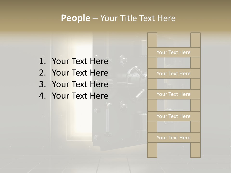 Safety Light Valuables PowerPoint Template