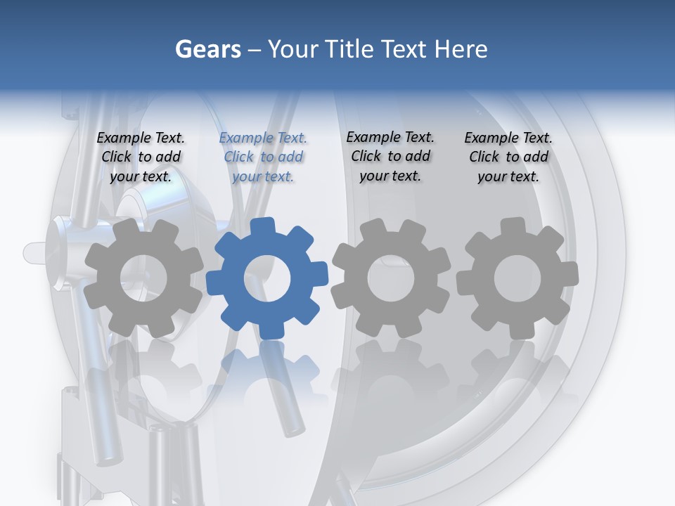 Sparen Safe Geheim PowerPoint Template