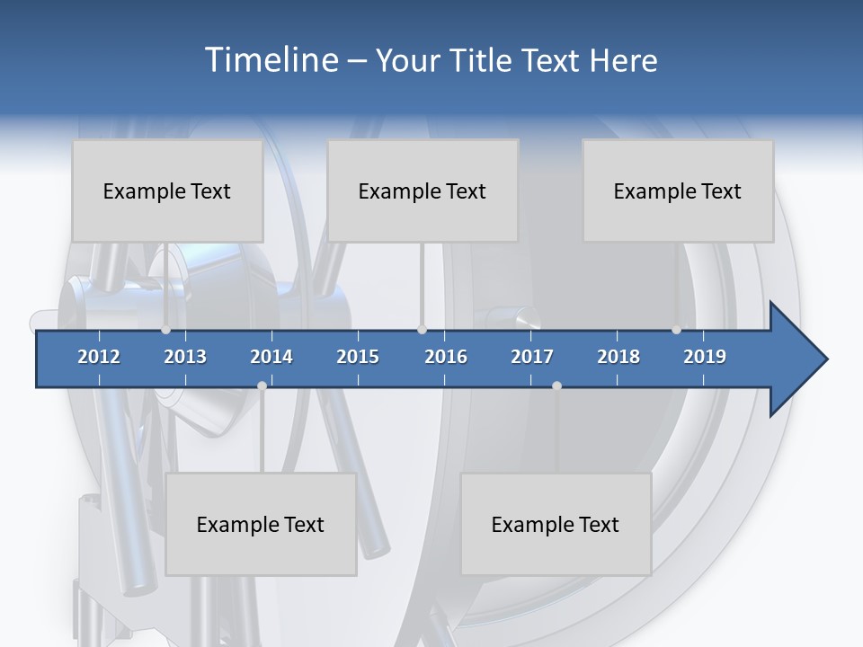 Sparen Safe Geheim PowerPoint Template