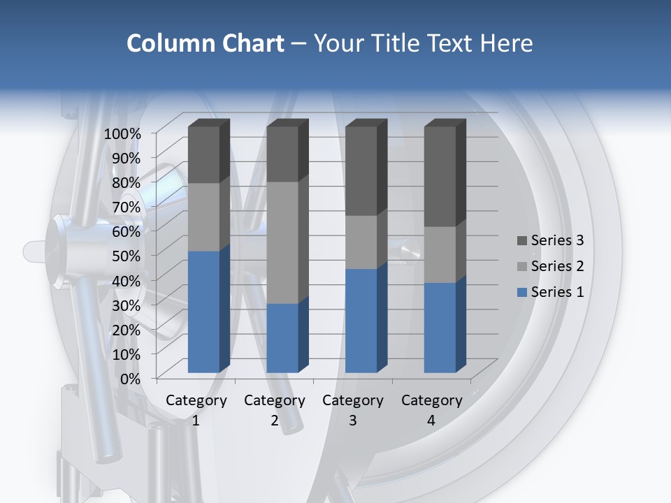 Sparen Safe Geheim PowerPoint Template