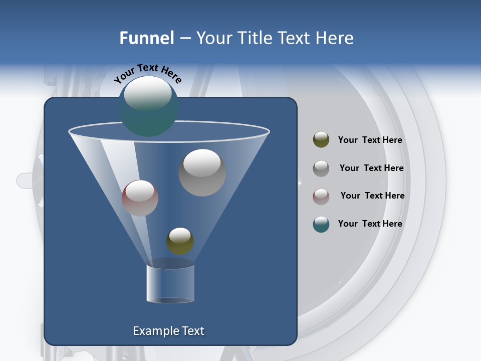 Sparen Safe Geheim PowerPoint Template