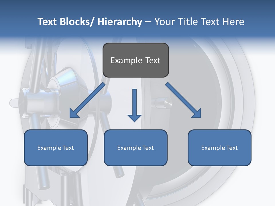 Sparen Safe Geheim PowerPoint Template