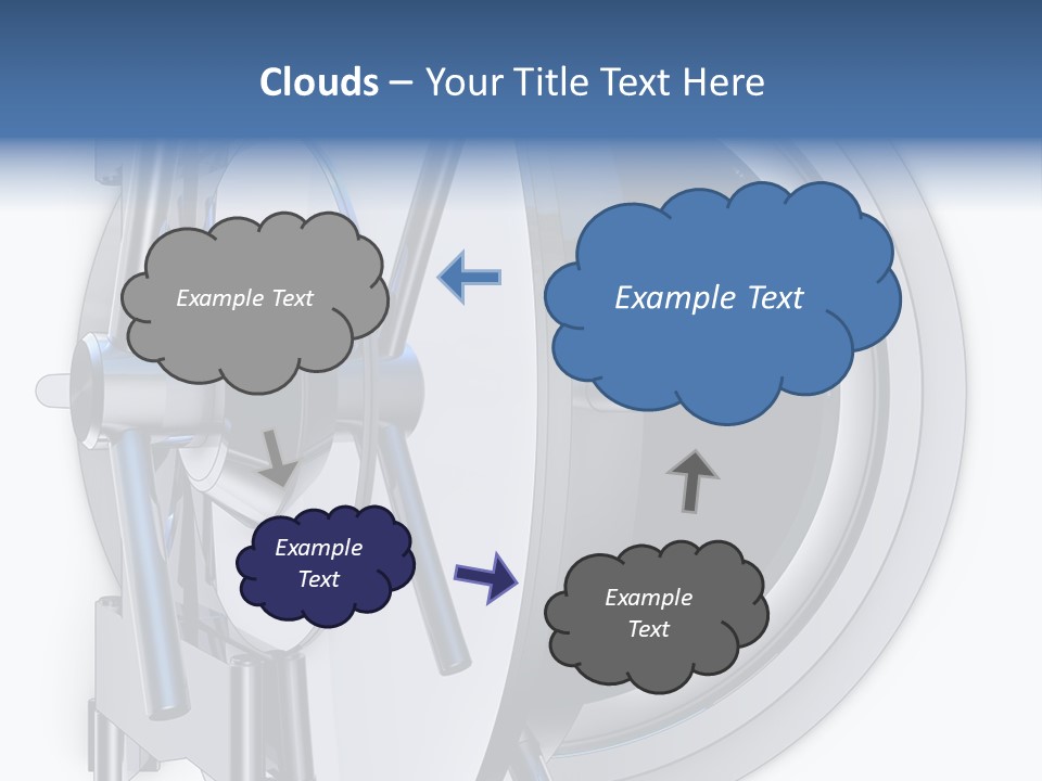 Sparen Safe Geheim PowerPoint Template