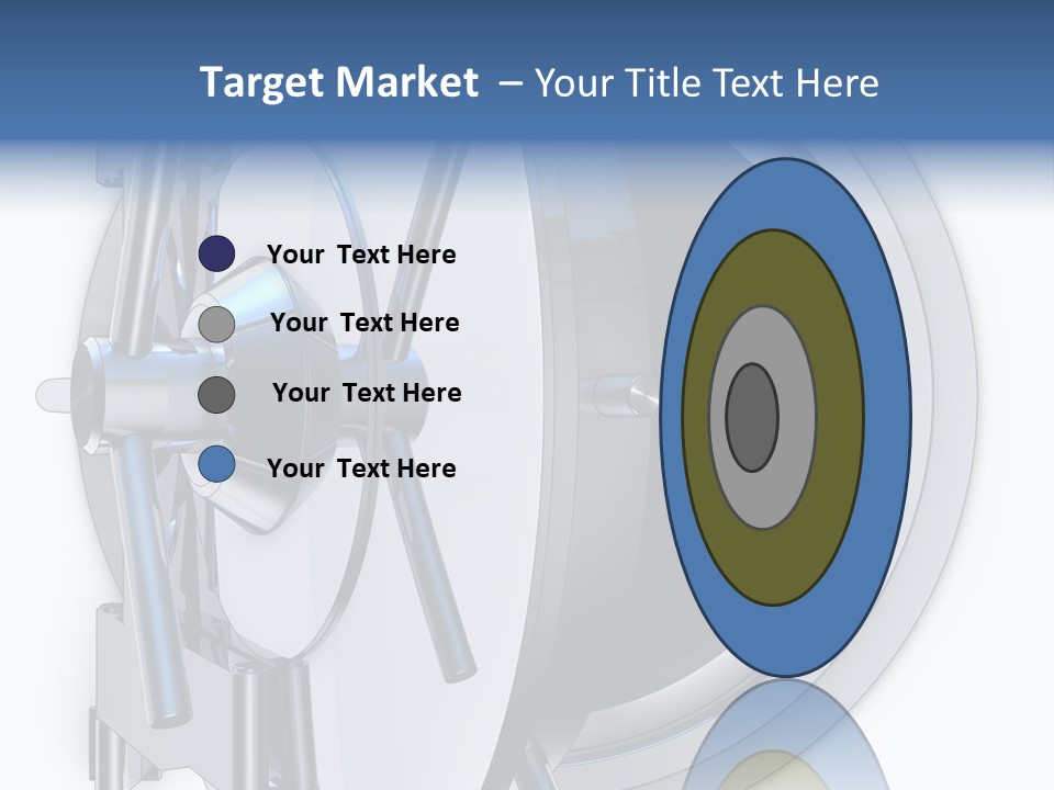 Sparen Safe Geheim PowerPoint Template