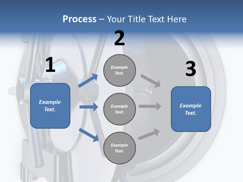 Sparen Safe Geheim PowerPoint Template