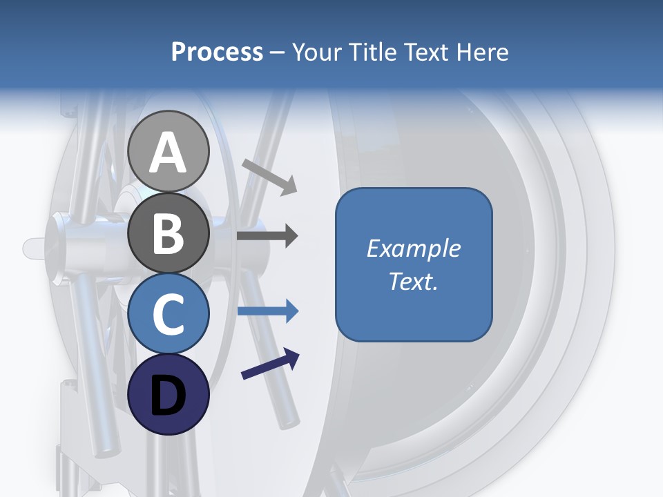 Sparen Safe Geheim PowerPoint Template