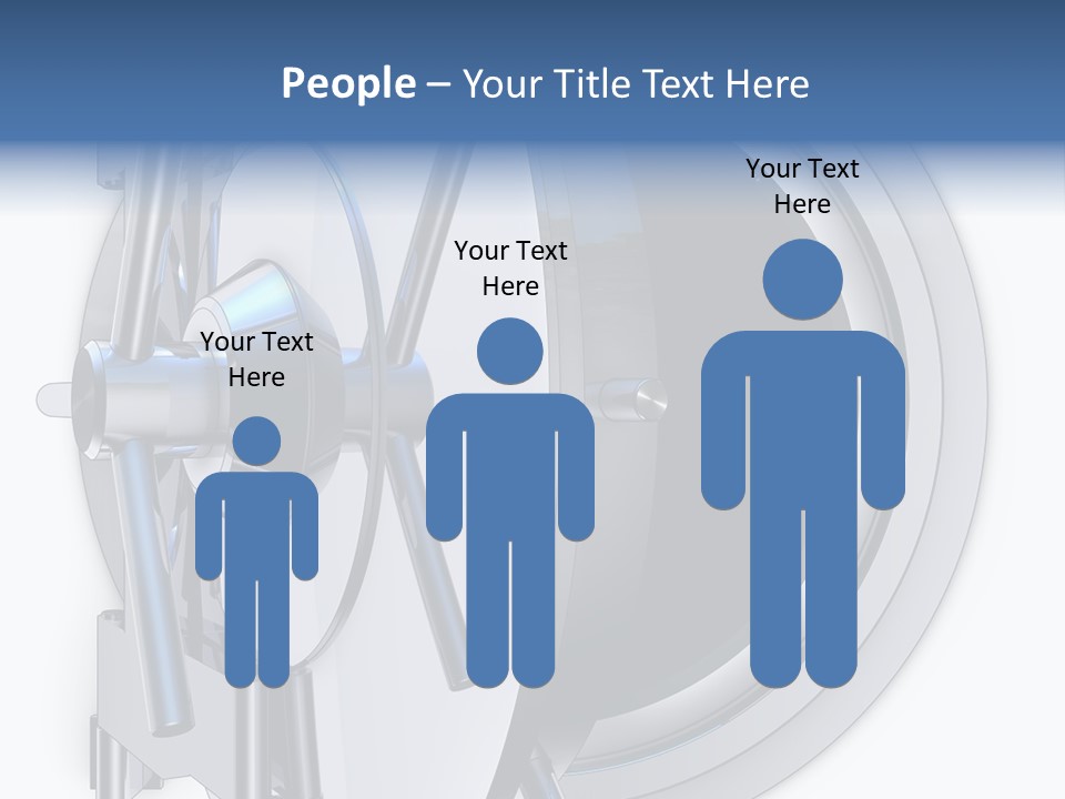 Sparen Safe Geheim PowerPoint Template