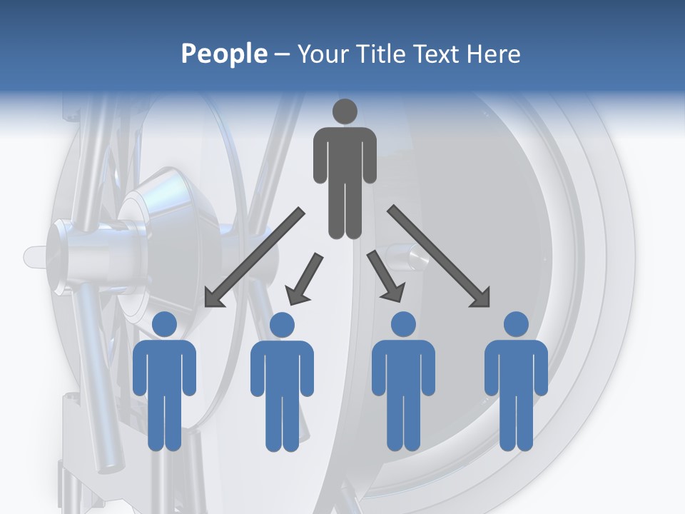 Sparen Safe Geheim PowerPoint Template