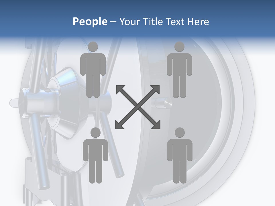 Sparen Safe Geheim PowerPoint Template