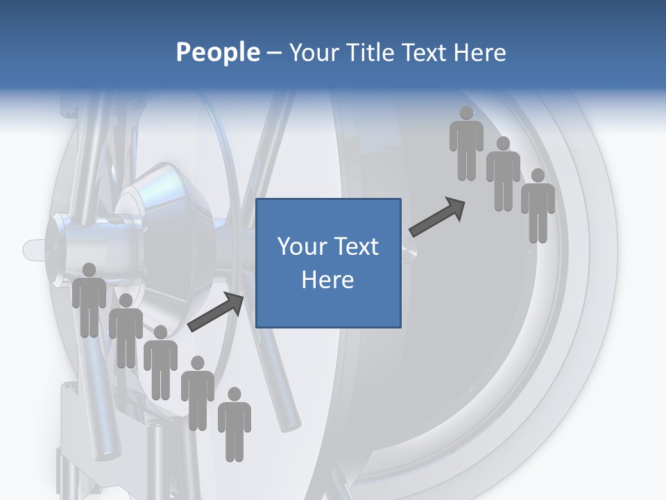 Sparen Safe Geheim PowerPoint Template