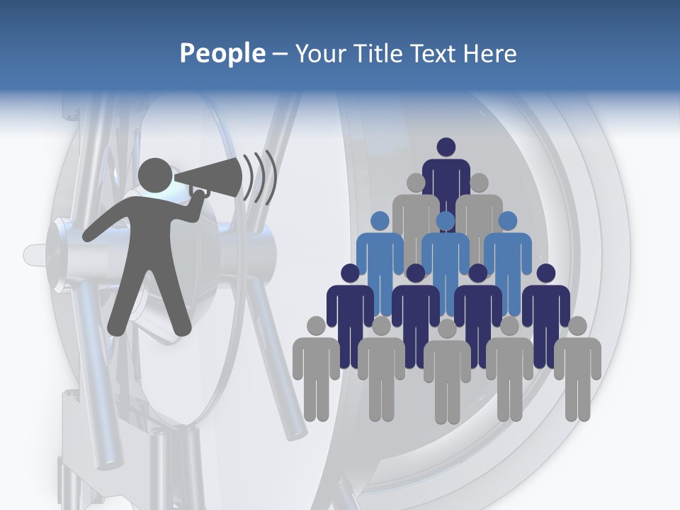 Sparen Safe Geheim PowerPoint Template