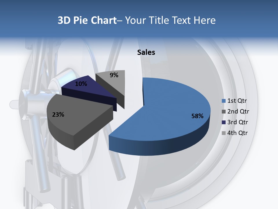 Sparen Safe Geheim PowerPoint Template