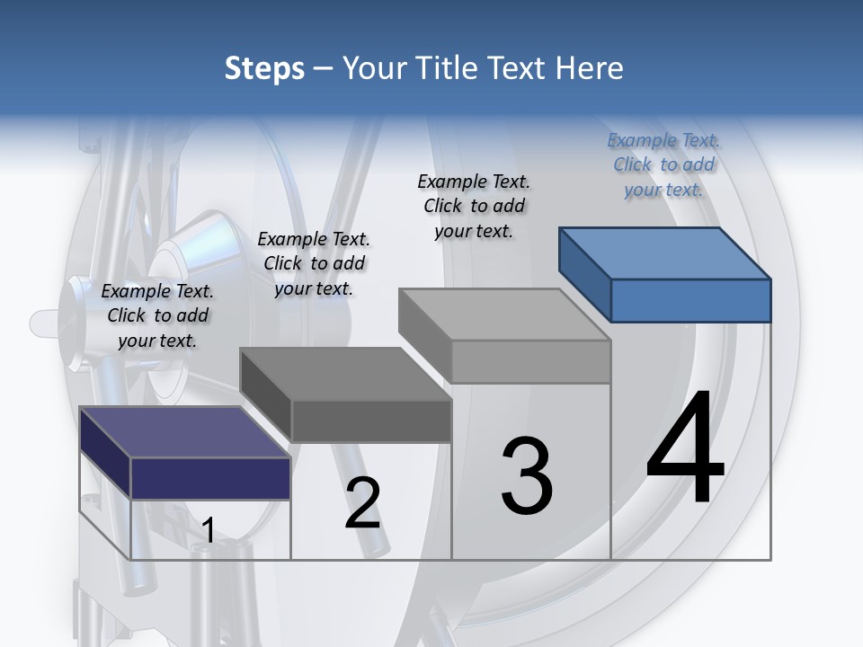 Sparen Safe Geheim PowerPoint Template