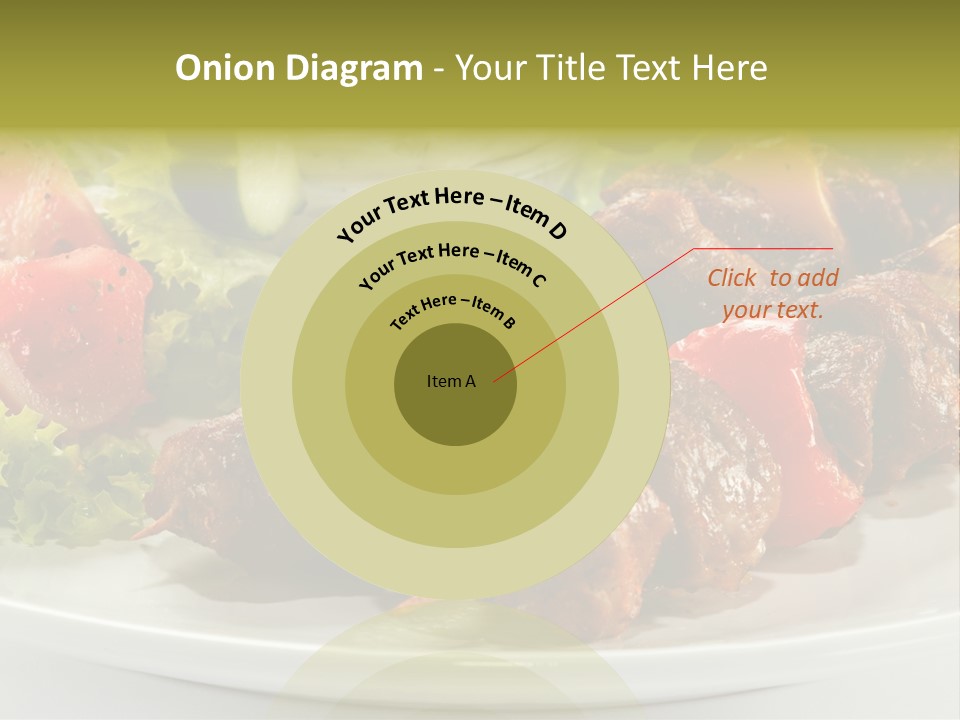 Grilled Fastfood Dinner PowerPoint Template