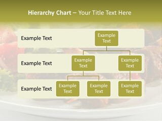 Grilled Fastfood Dinner PowerPoint Template