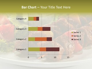Grilled Fastfood Dinner PowerPoint Template