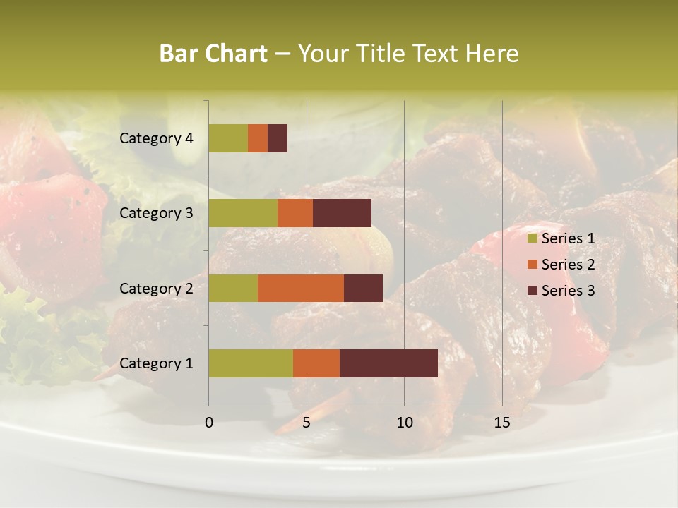 Grilled Fastfood Dinner PowerPoint Template