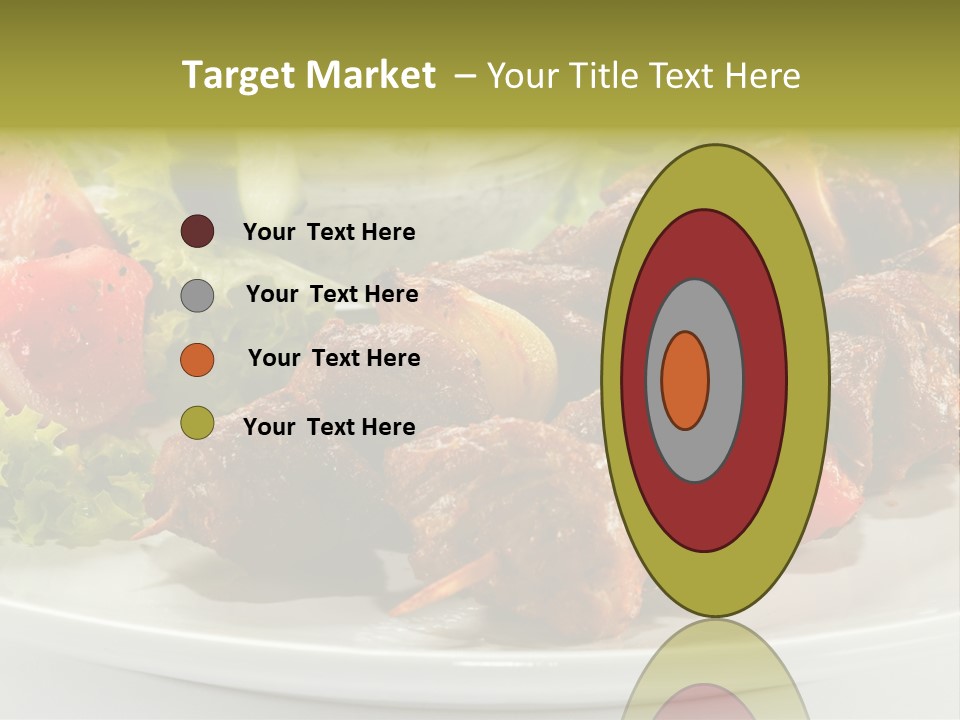 Grilled Fastfood Dinner PowerPoint Template