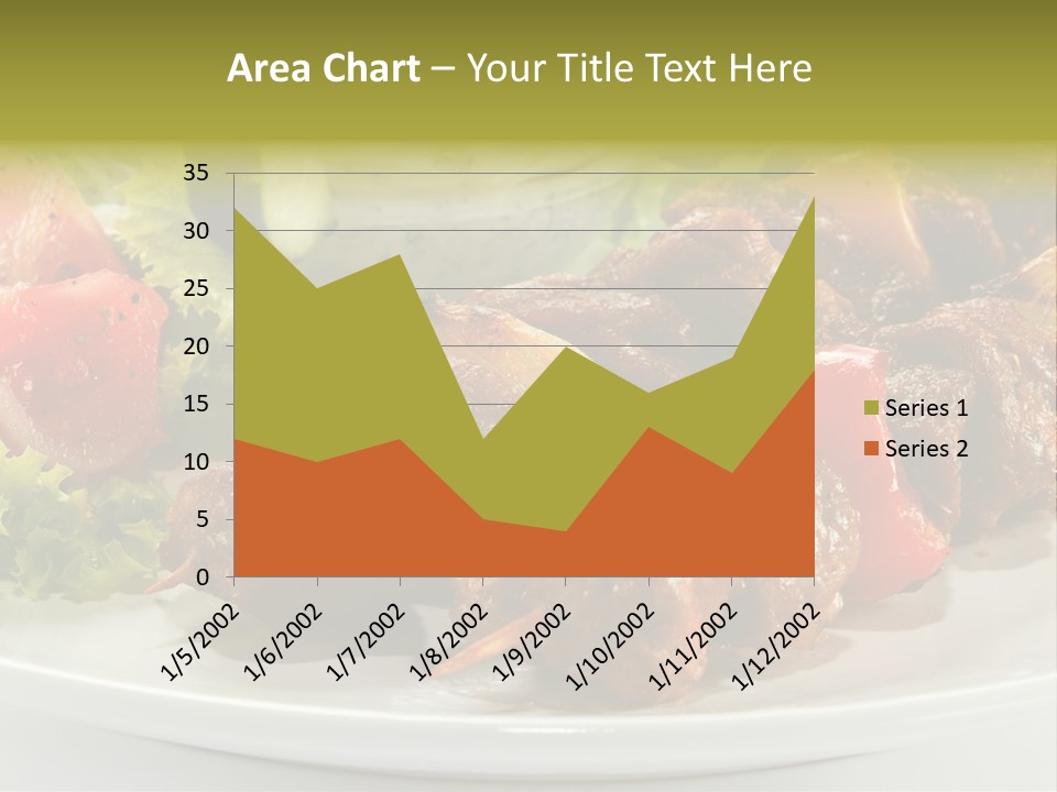 Grilled Fastfood Dinner PowerPoint Template