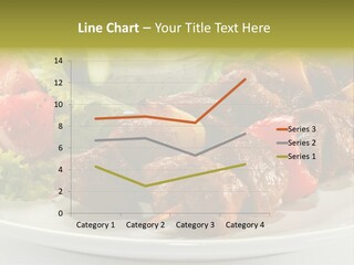 Grilled Fastfood Dinner PowerPoint Template