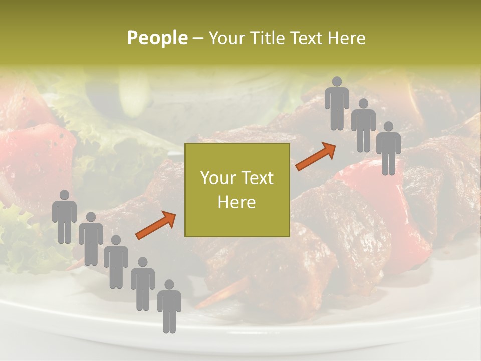 Grilled Fastfood Dinner PowerPoint Template