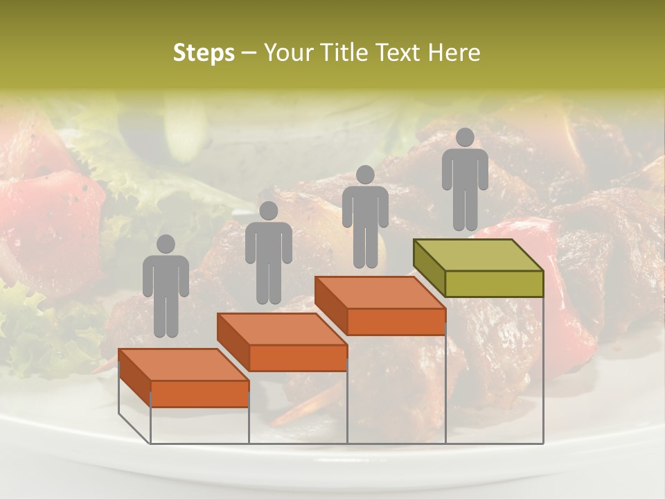 Grilled Fastfood Dinner PowerPoint Template