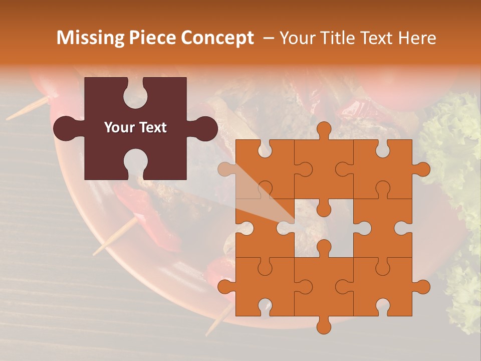 Tasty Skewers Pepper PowerPoint Template