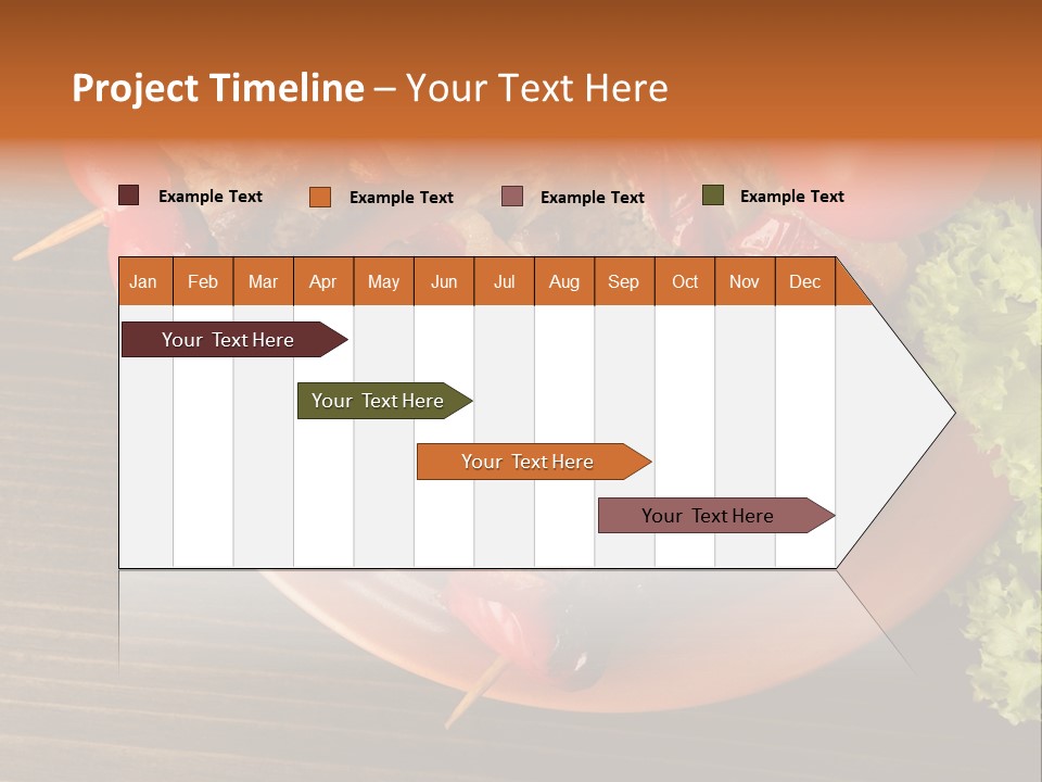 Tasty Skewers Pepper PowerPoint Template