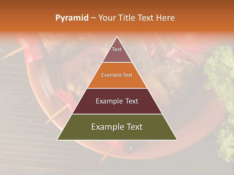 Tasty Skewers Pepper PowerPoint Template