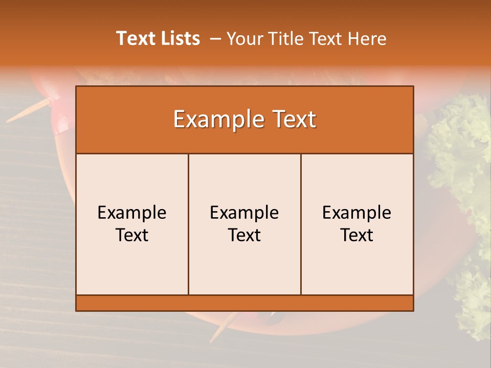 Tasty Skewers Pepper PowerPoint Template