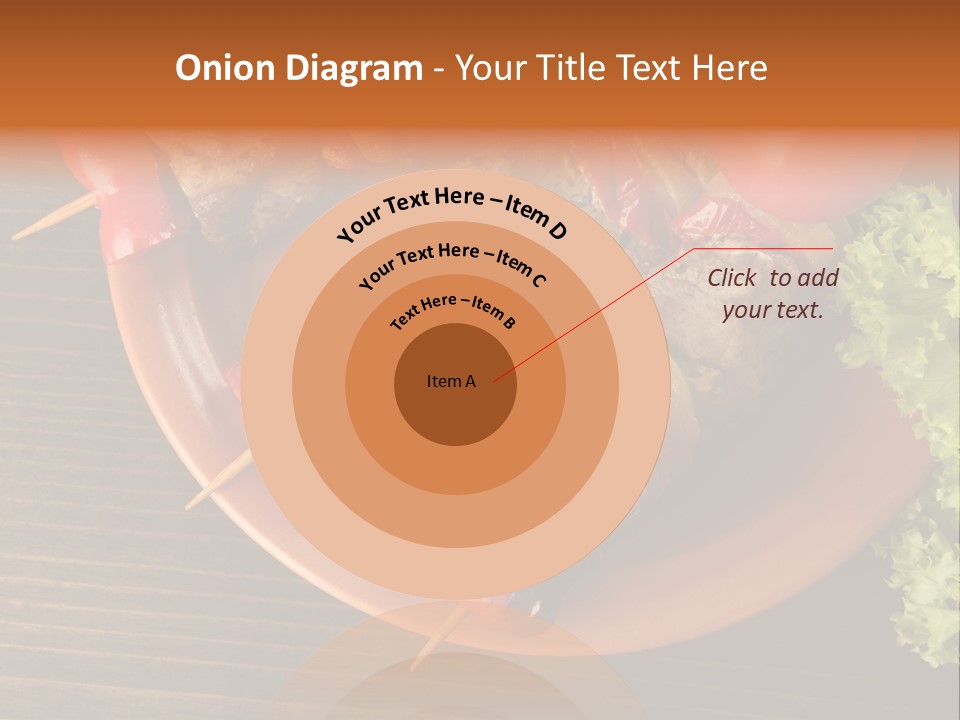 Tasty Skewers Pepper PowerPoint Template