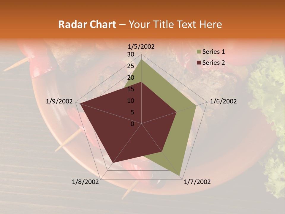 Tasty Skewers Pepper PowerPoint Template