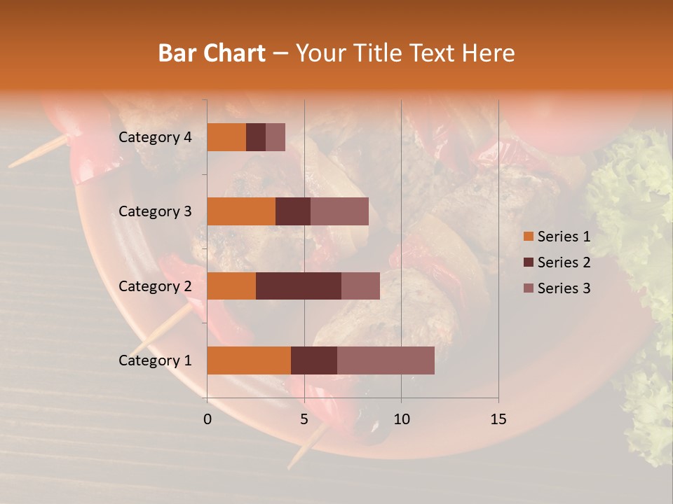 Tasty Skewers Pepper PowerPoint Template